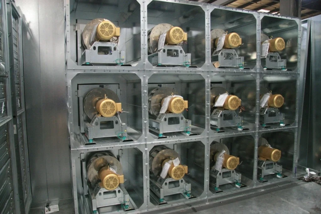 Fan Wall Technology field equipment