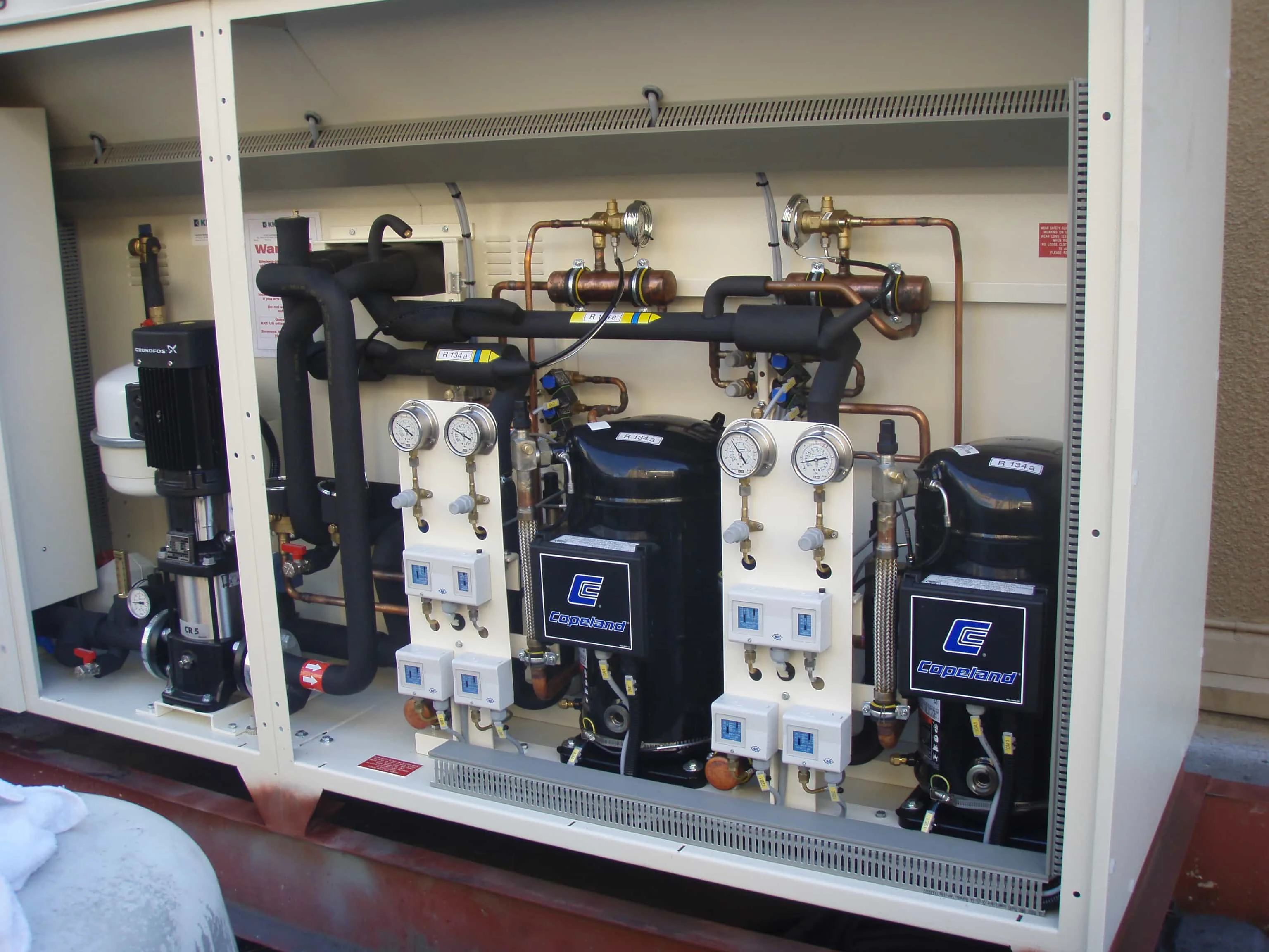 Critical Care Chillers field equipment